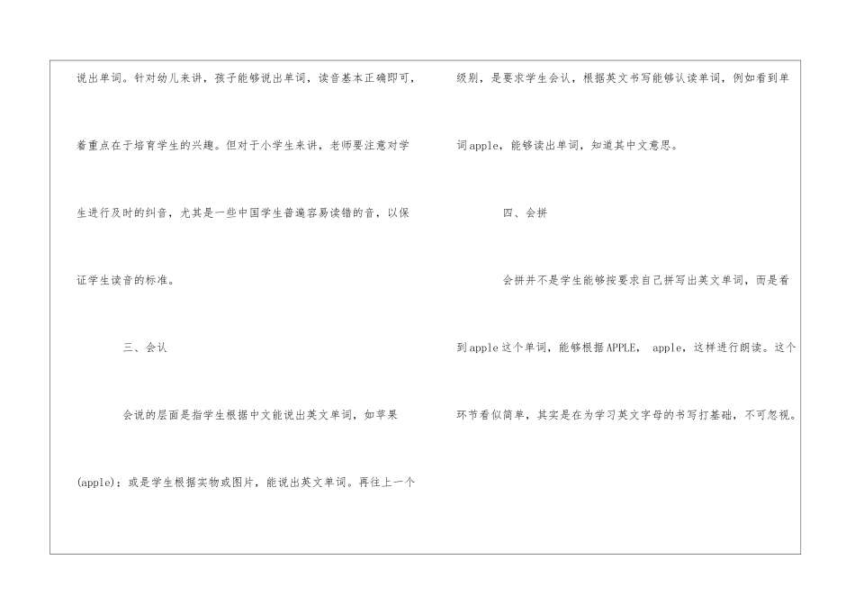 英语词汇如何学习才能更好地掌握_第2页