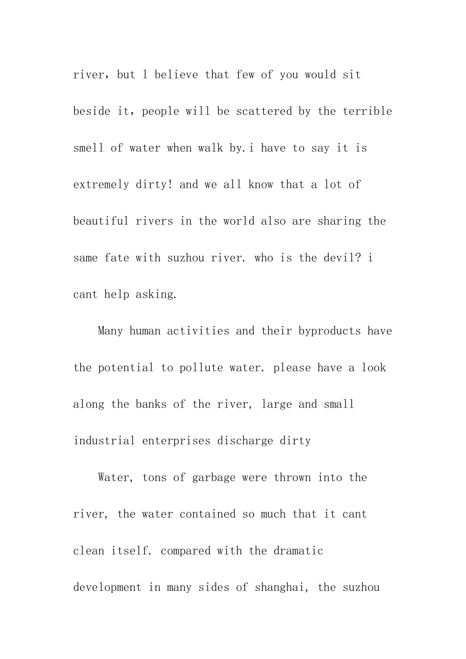 英语节约用水演讲稿_第3页