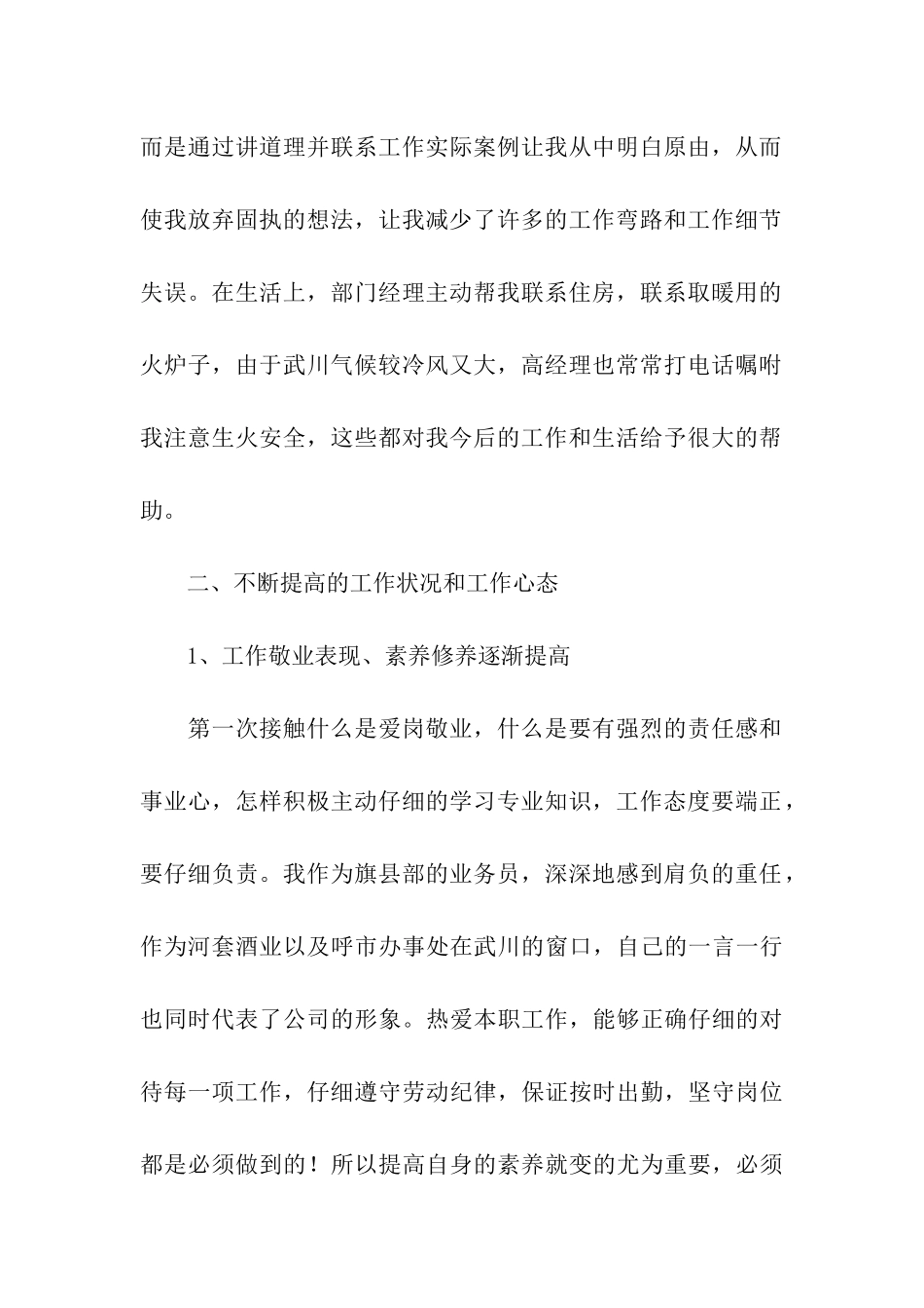 营销员2月工作总结_第2页