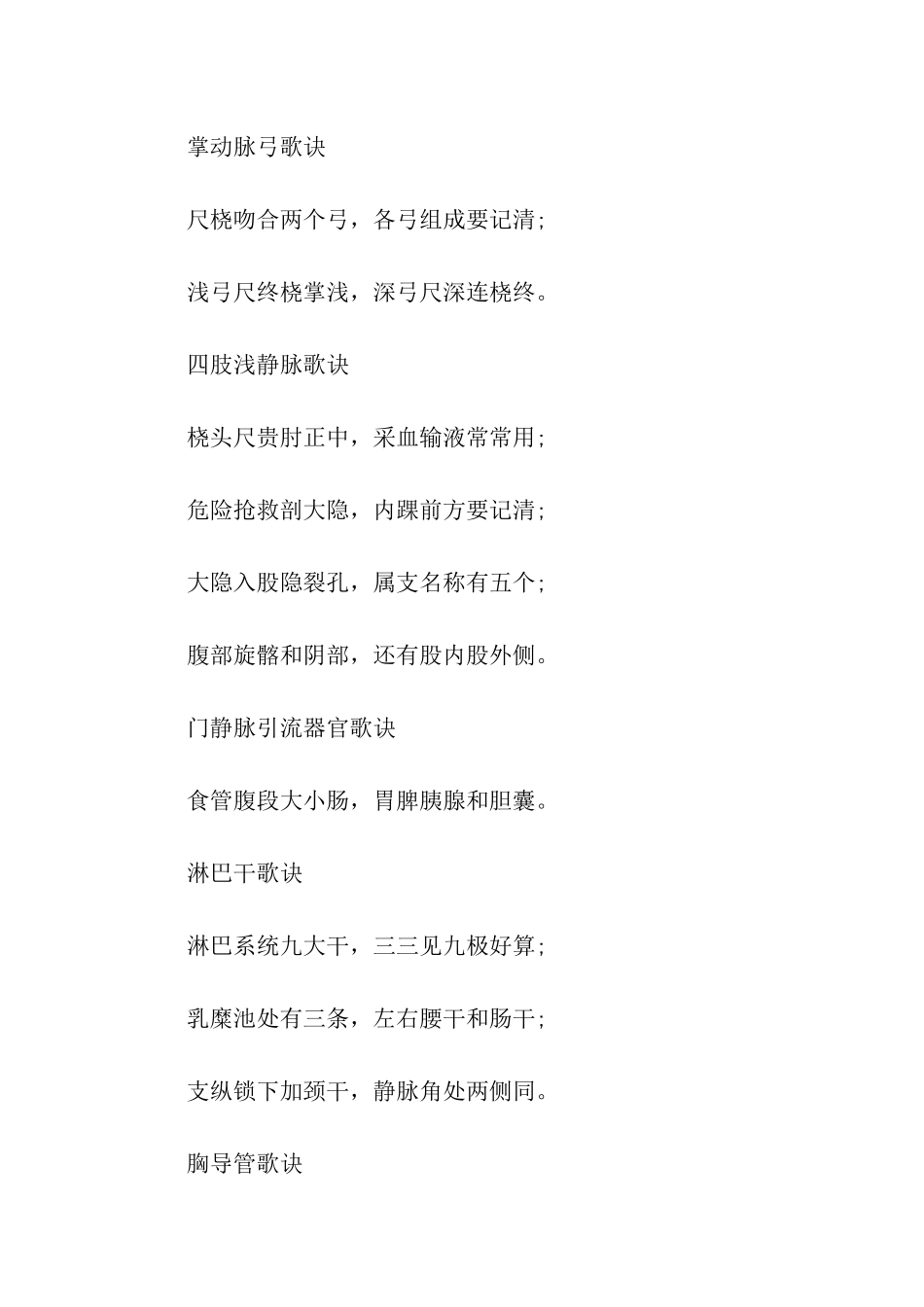 西医综合考研考点速记口诀_第2页