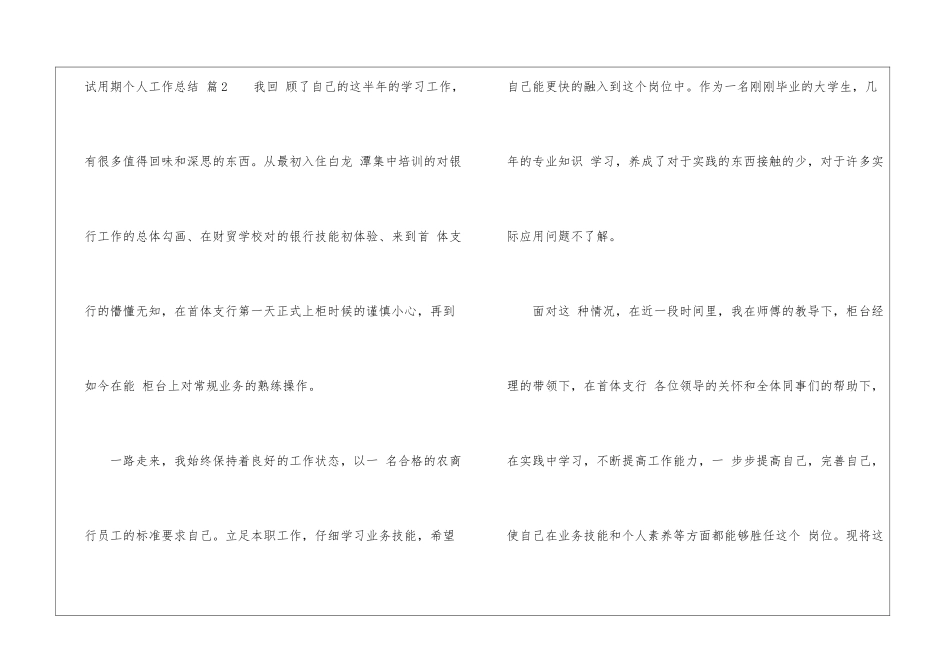 试用期个人工作总结4篇_第3页