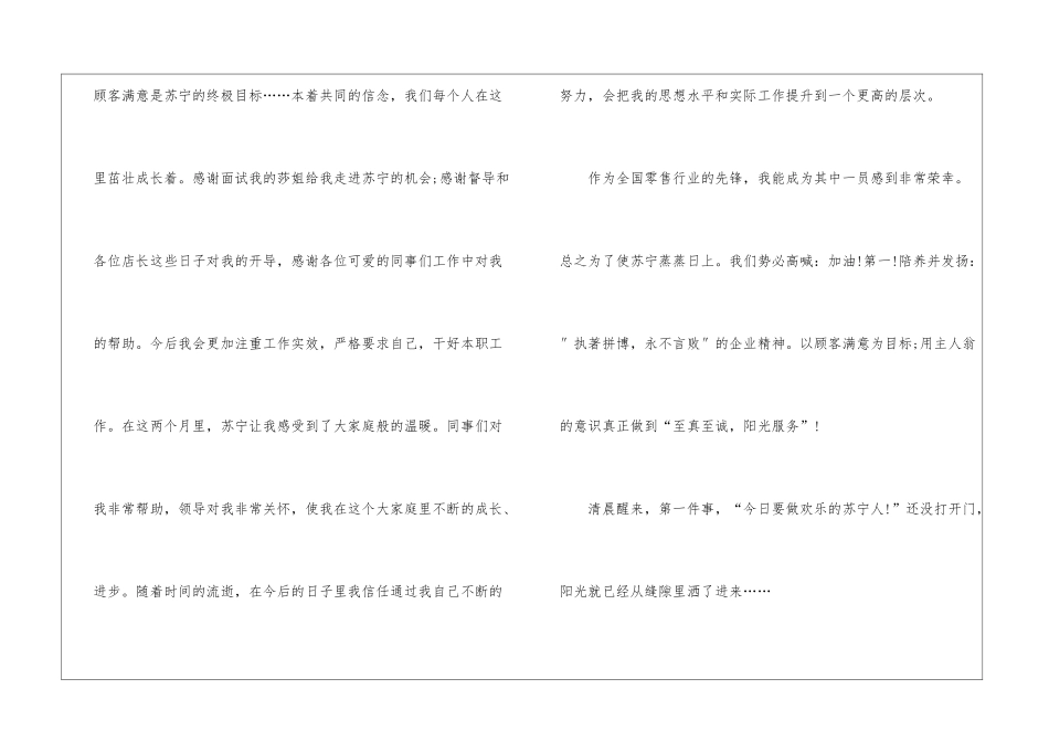 试用期工作总结模板汇总9篇_第2页