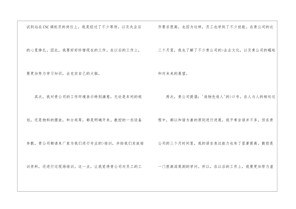 试用期工作总结模板汇总6篇_第2页