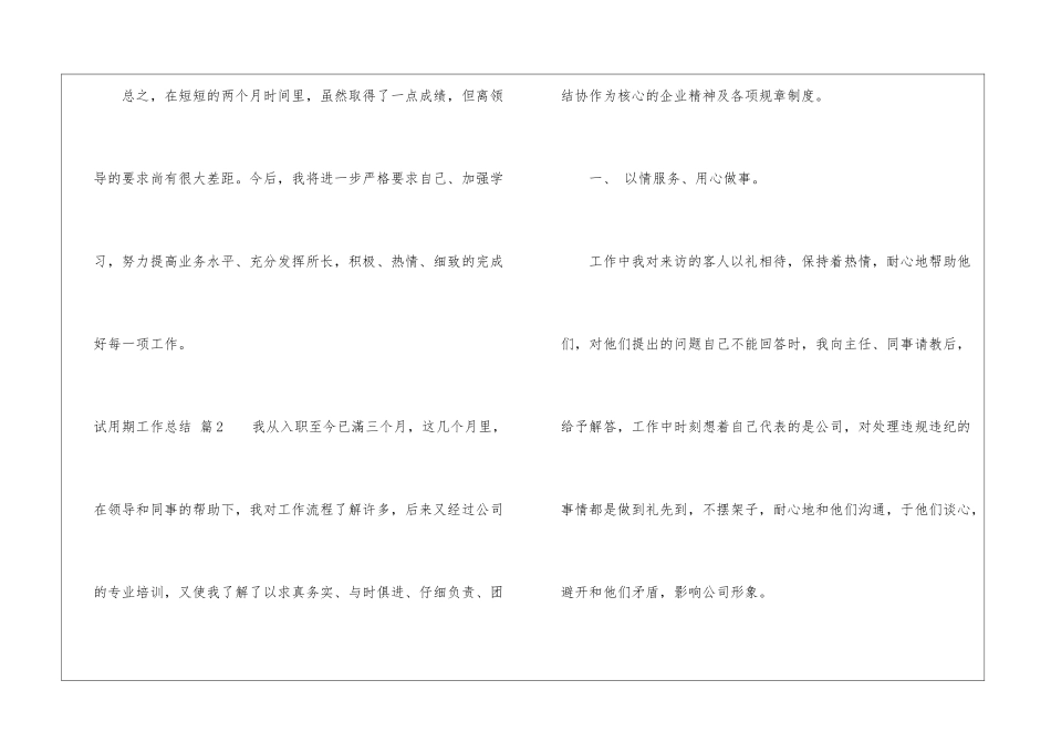 试用期工作总结锦集7篇_第3页
