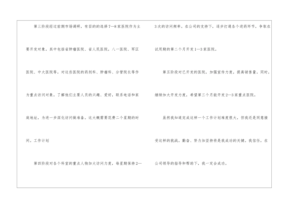 试用期工作计划汇总十篇_第2页