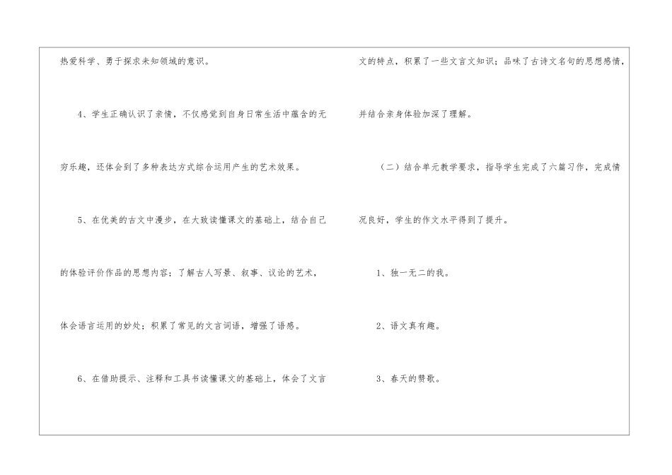 语文教学工作总结模板集合7篇_第3页