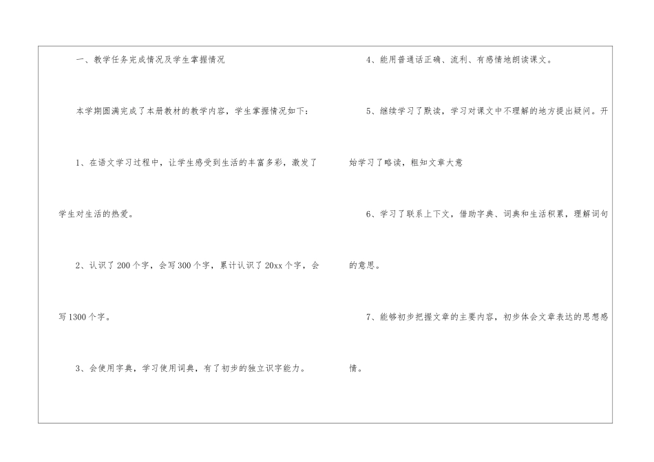 语文教师履职工作总结_第2页