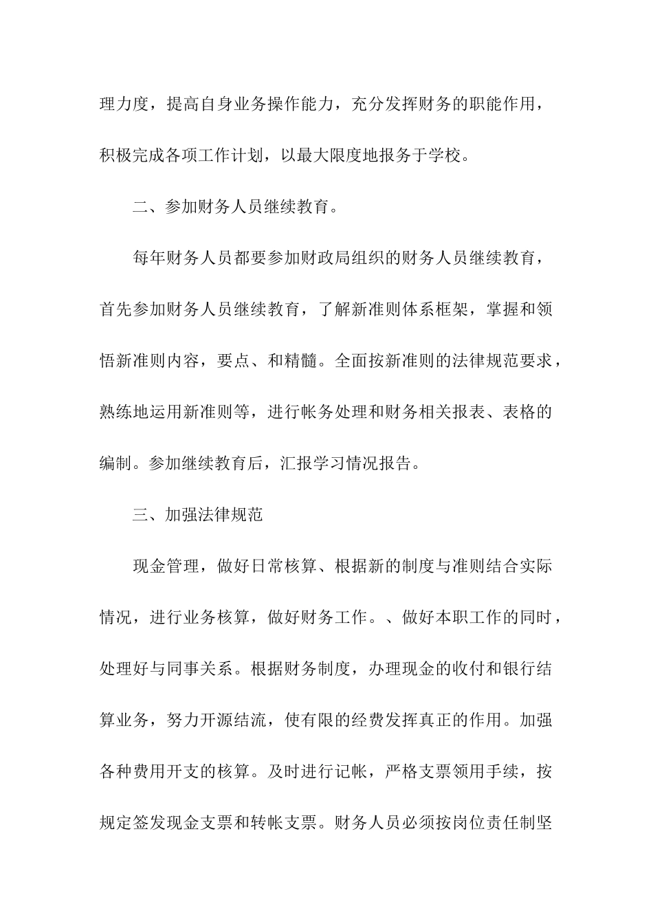 财务人员个人年度工作计划_第2页
