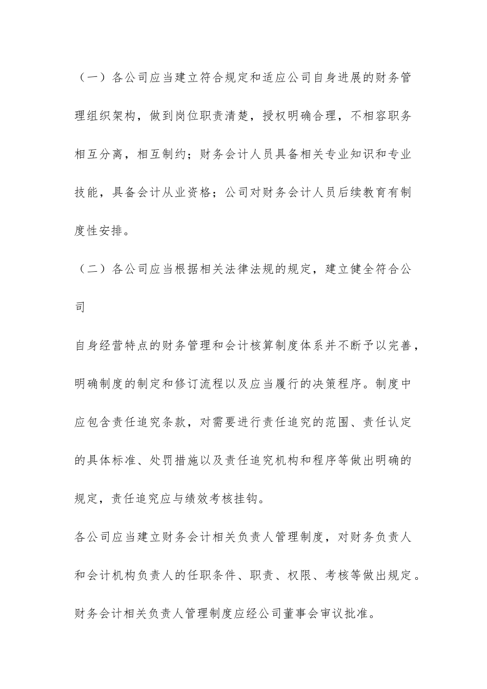 财务自查报告范例-_第2页