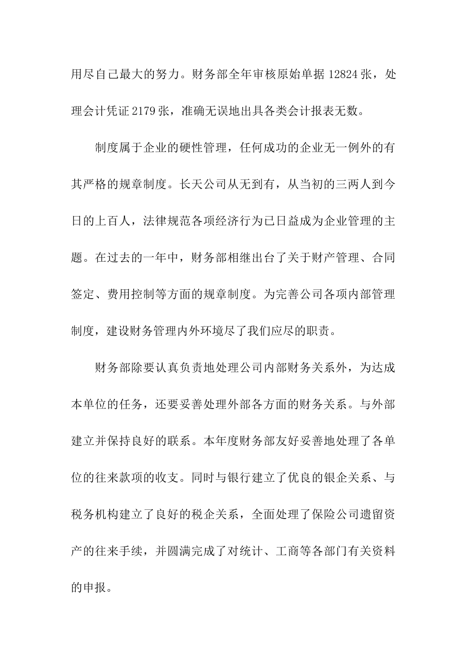 财务部长年终总结_第3页