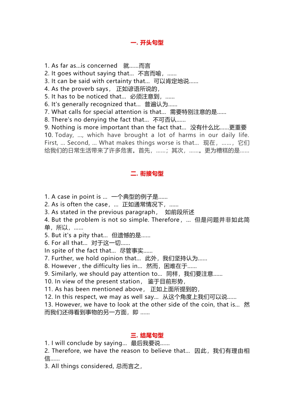 高中英语写作原则总结_第1页