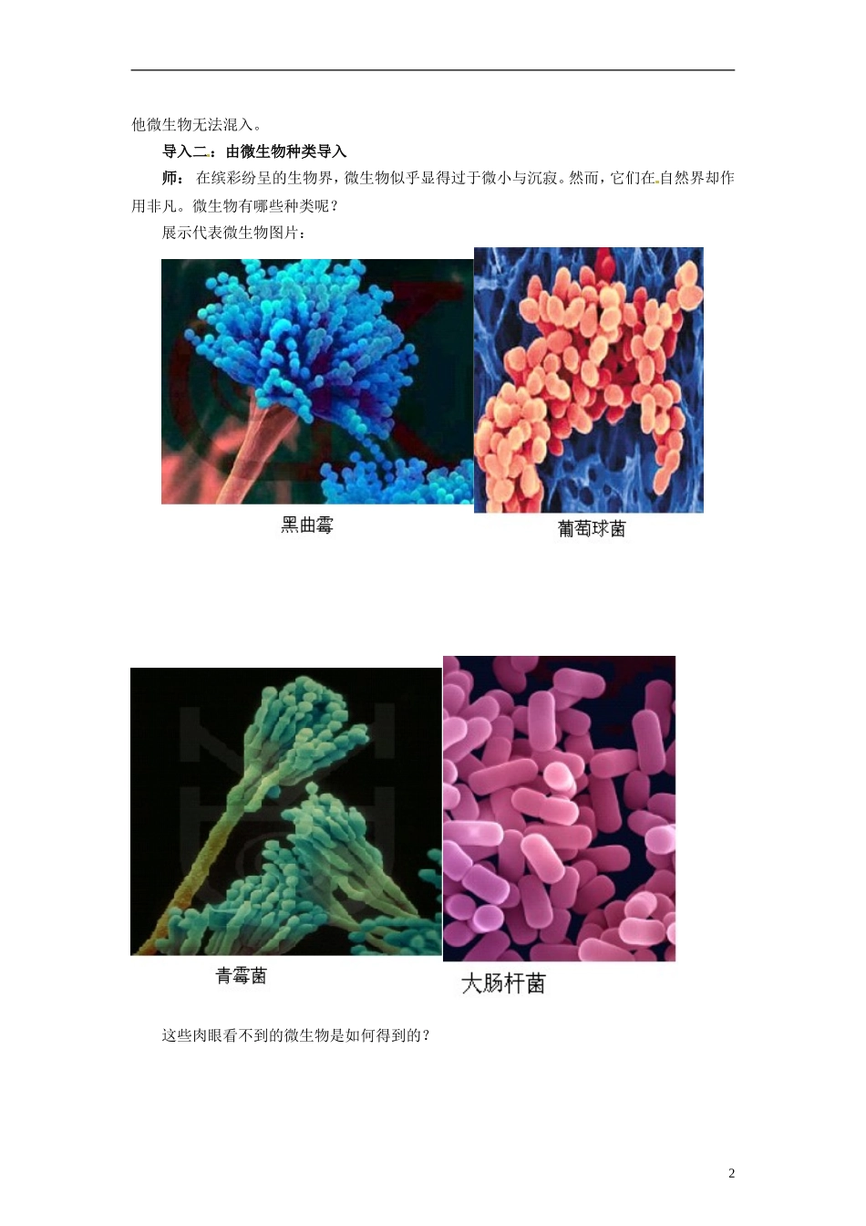 2014高中生物 2.1 微生物的实验室培养同步导学 新人教版选修1_第2页