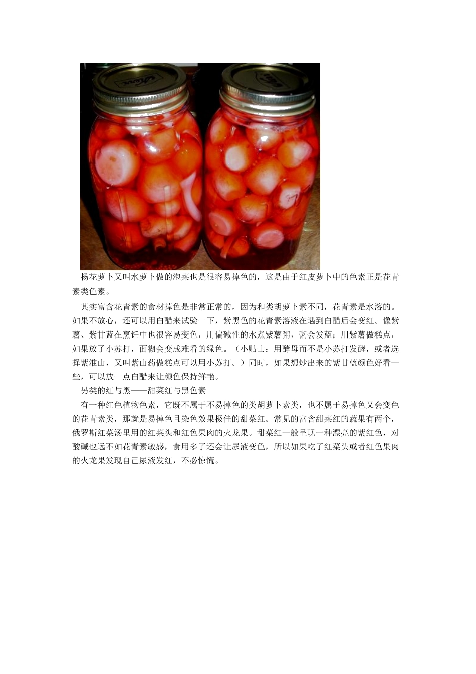 2014年高考化学二轮复习（热门素材+练习）掉色的食物一定是染色的吗？_第3页