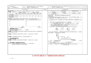 2014高中生物 减数分裂（2）生殖细胞的形成学案 苏教版必修2