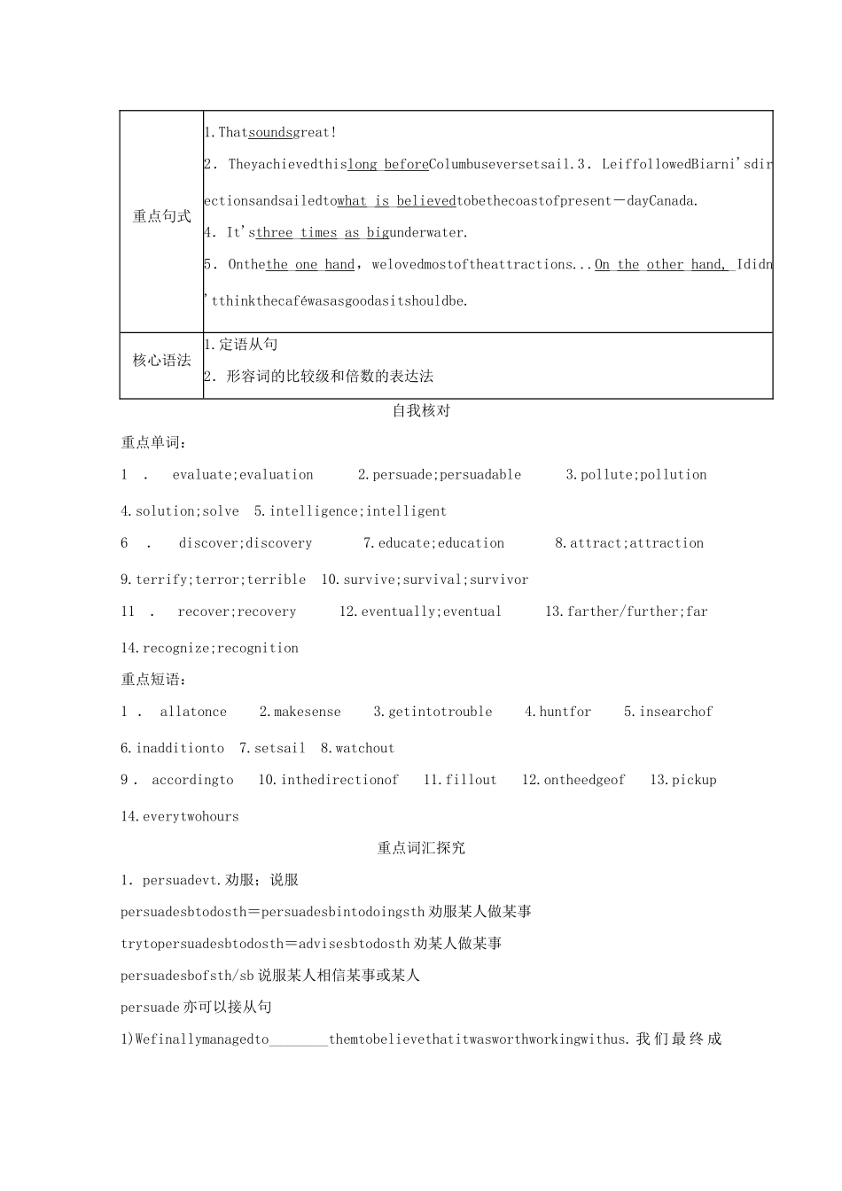 2014高考英语知识点复习教案4_第2页