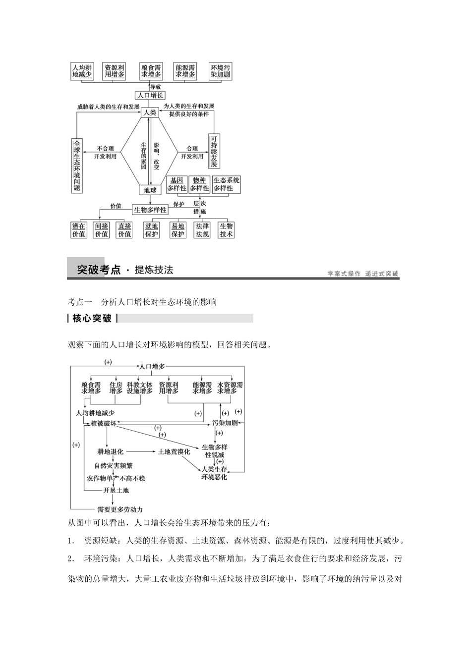 2014年高考生物大一轮复习 第九单元 第36讲 生态环境的保护教案_第3页