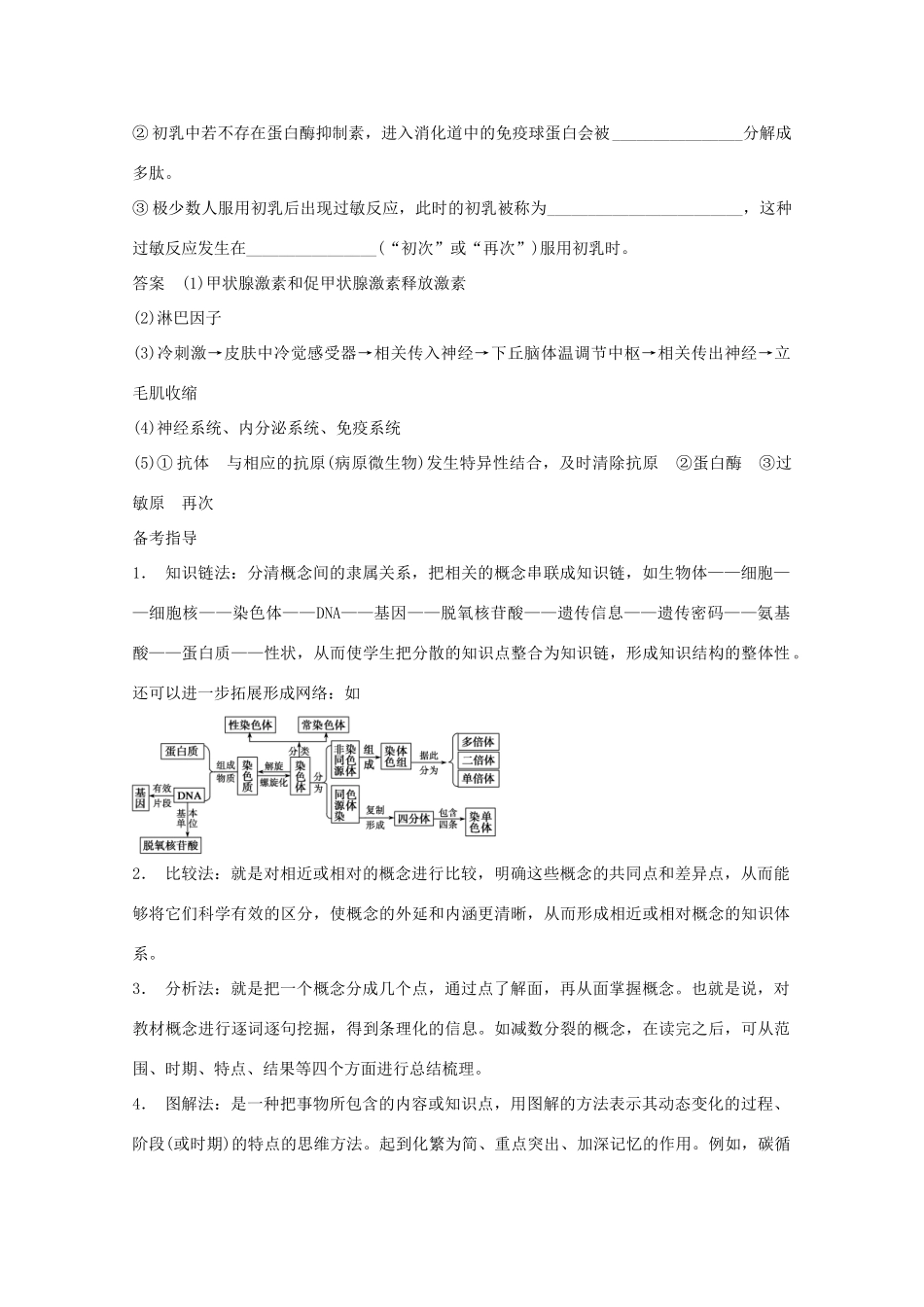 2014年高考生物大一轮复习 第十二单元 第3讲 抽象问题具体化的思想教案_第2页