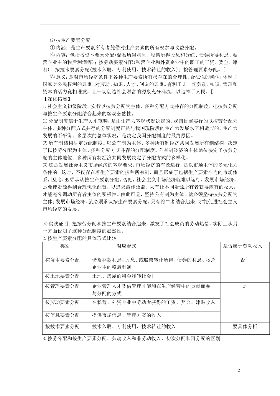 2014高考政治知识点复习教案7_第2页