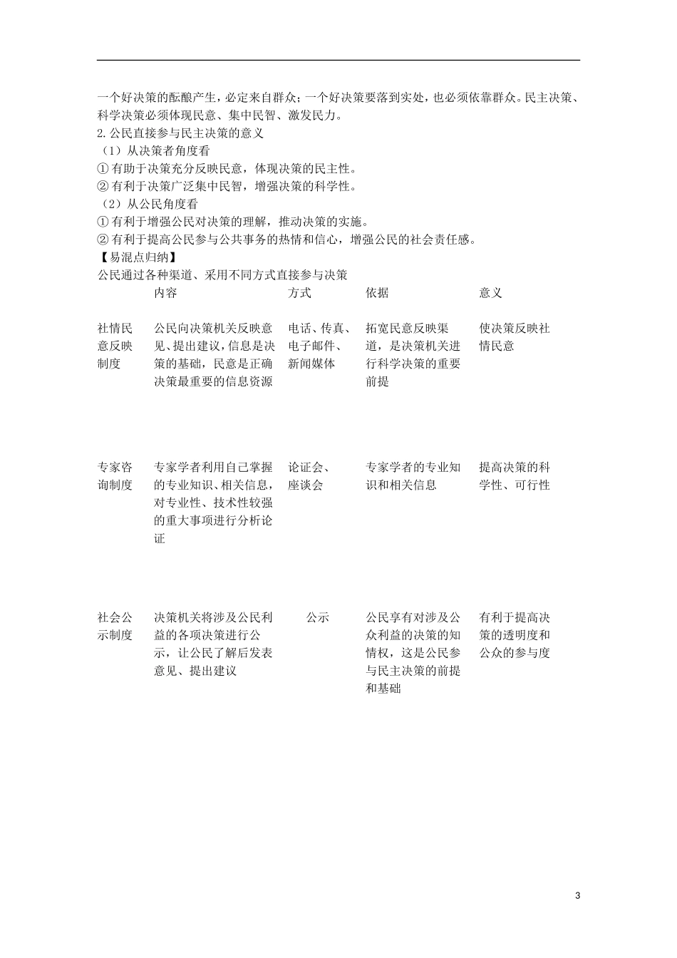 2014高考政治知识点复习教案13_第3页