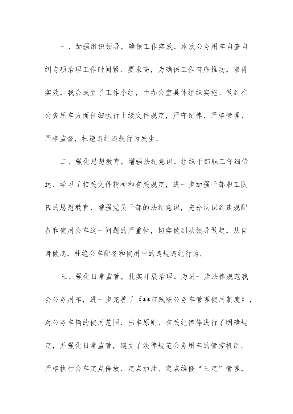 车辆管理自查报告_第3页