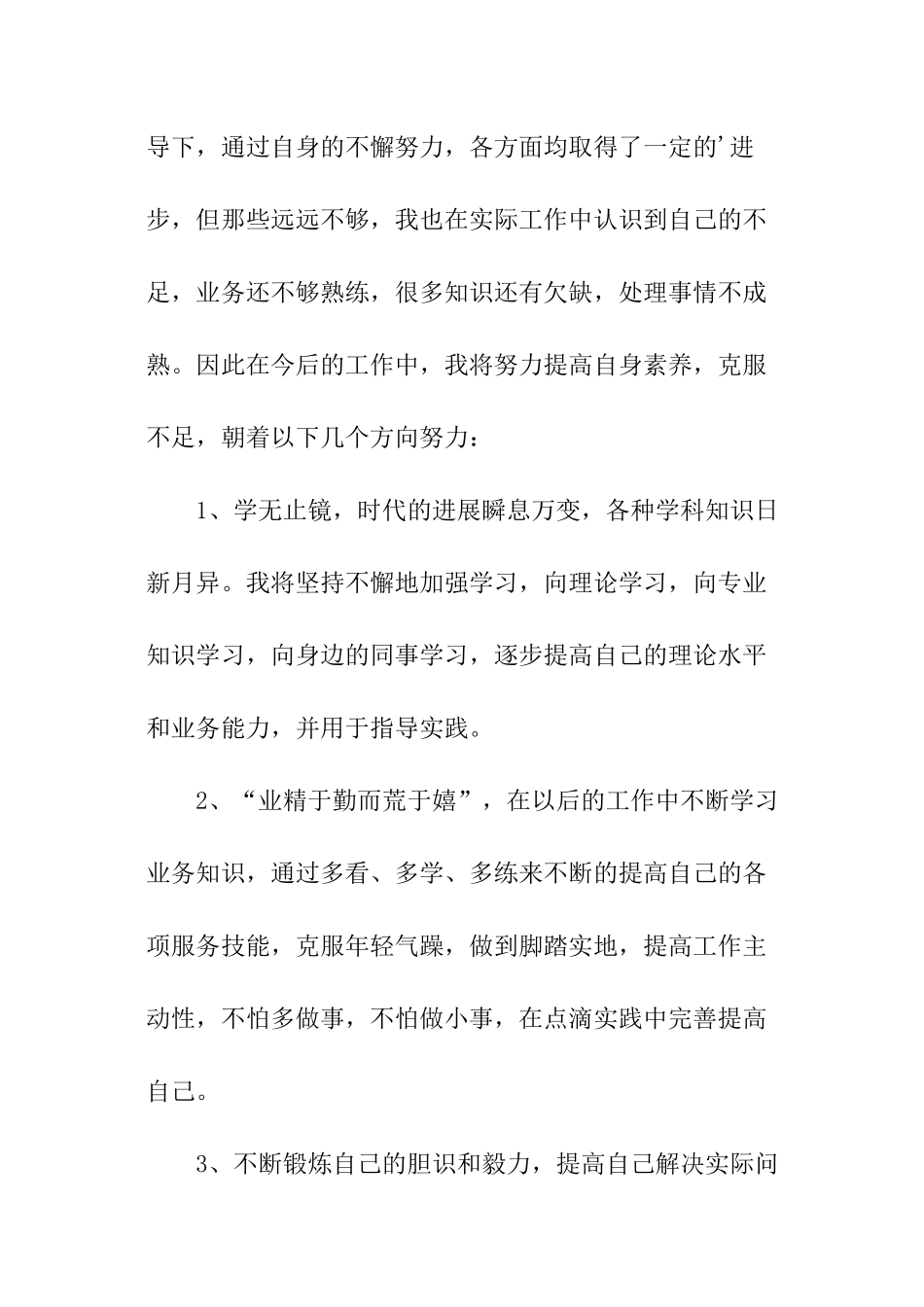 软件工程师年终总结_第3页