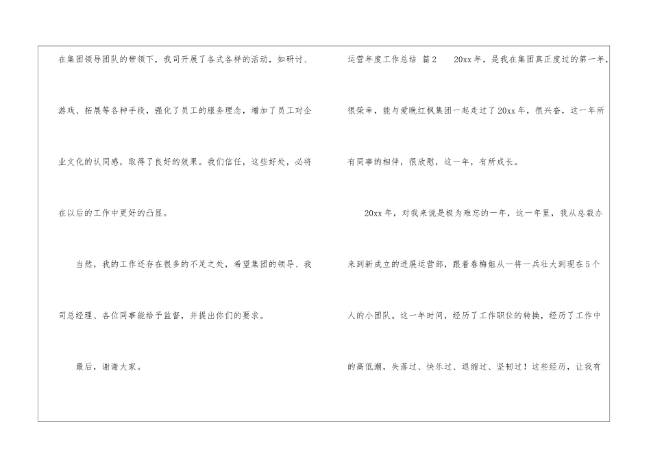 运营年度工作总结锦集五篇_第3页