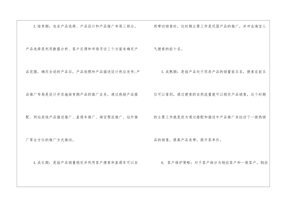 运营月度工作计划_第3页