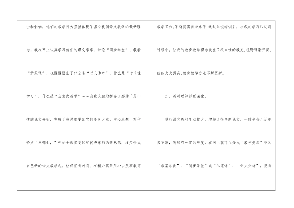 远程培训学习心得体会_第2页