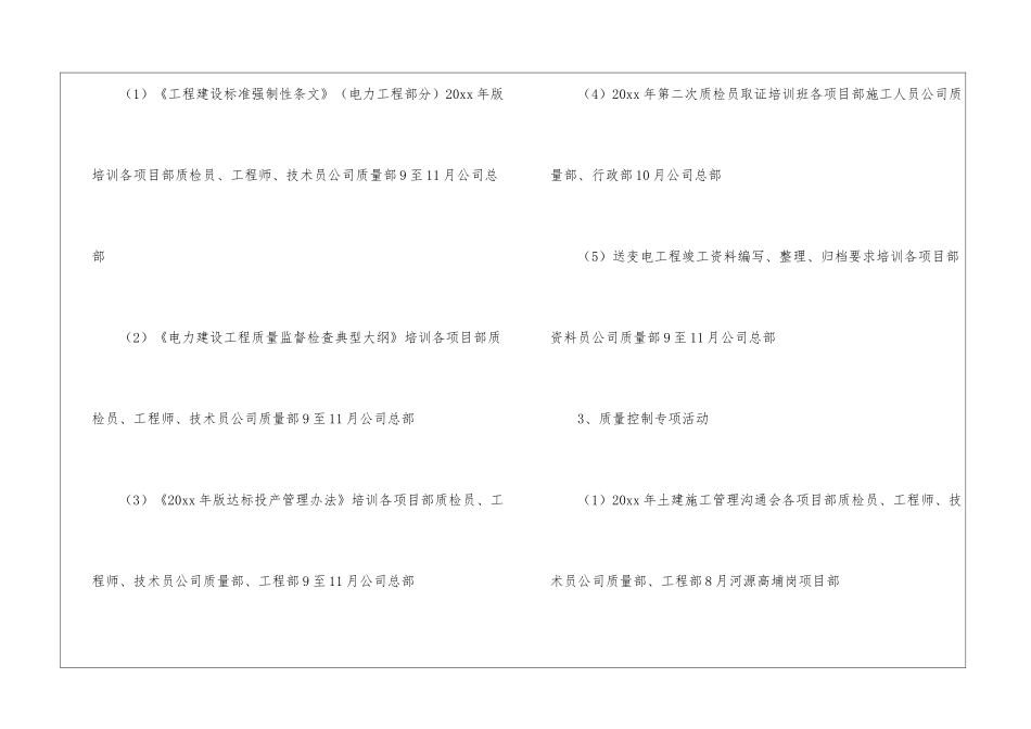 送变电工程公司质量月活动计划_第3页
