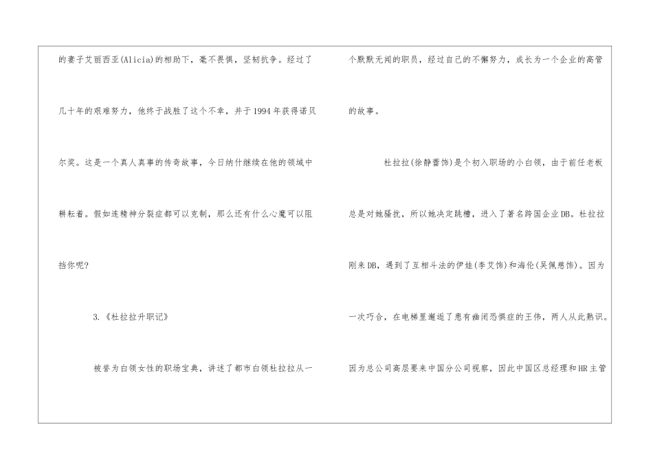 透过电影来看生活中的职场法则_第3页