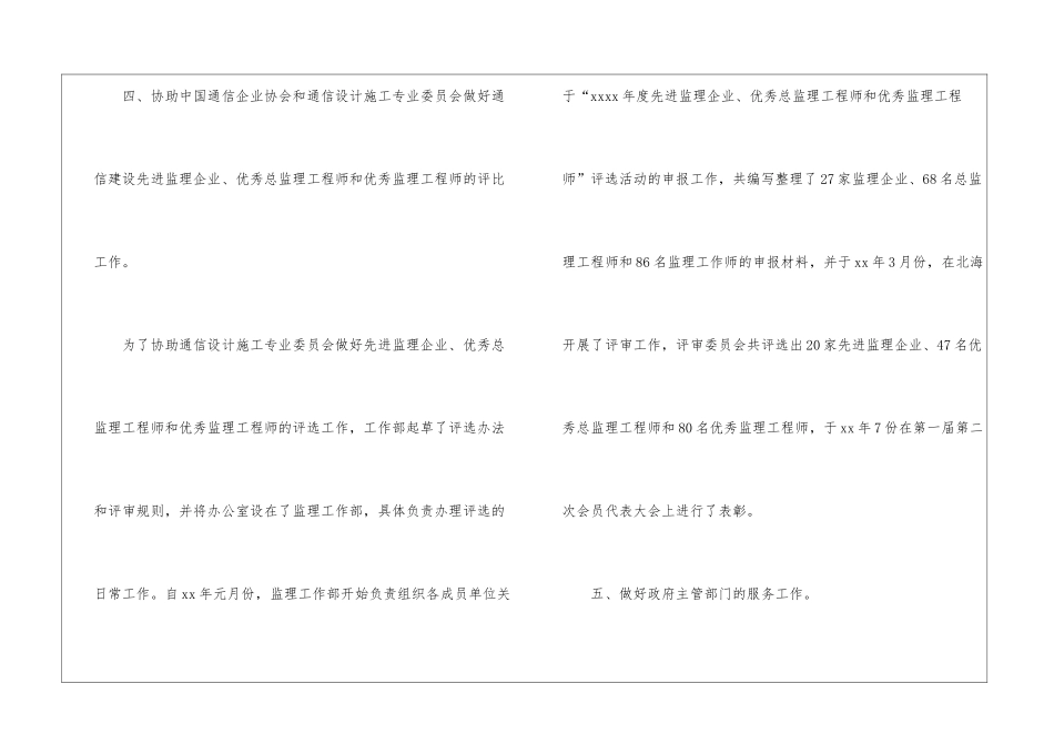 通信监理月度工作总结_第3页
