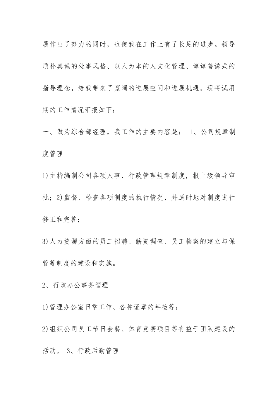 部门经理试用期总结-_第2页
