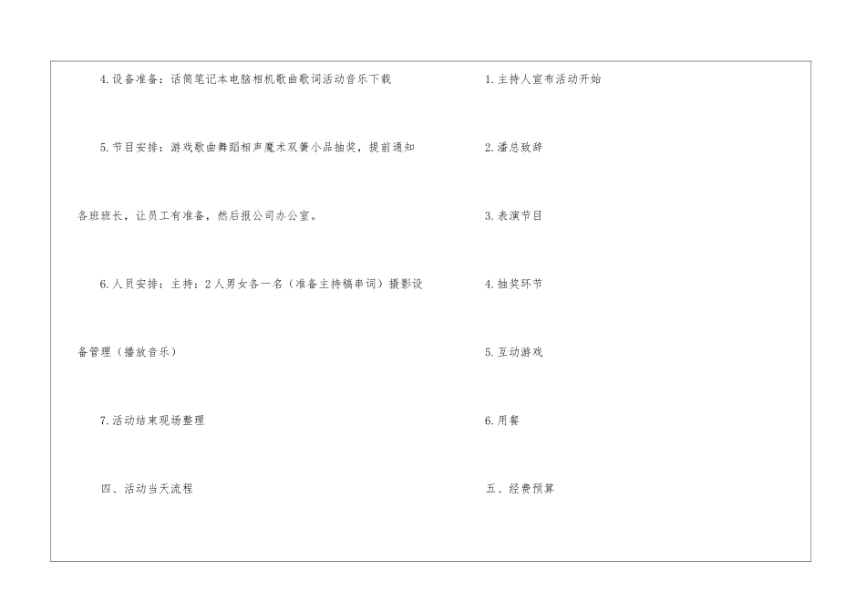 部门聚餐活动方案5篇_第2页