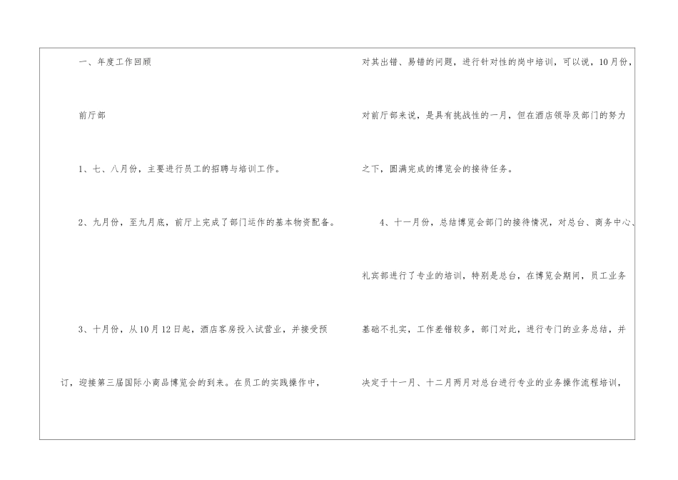 酒店员工年终总结汇编7篇_第2页