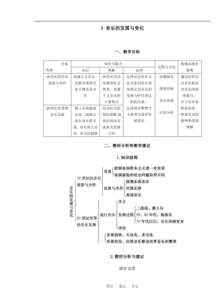 3 音乐的发展与变化