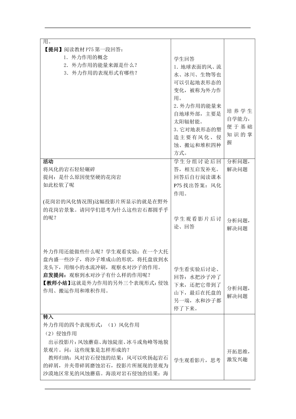 4.1营造地表形态的力量_第3页