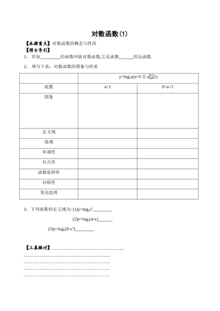 25对数函数1
