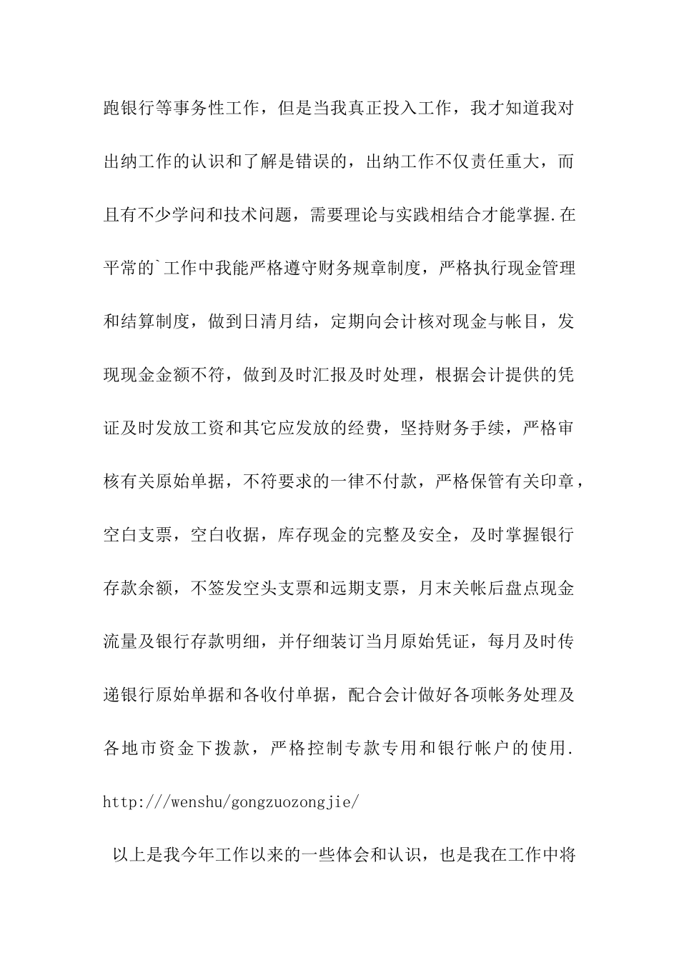 银行出纳年终工作总结_第2页