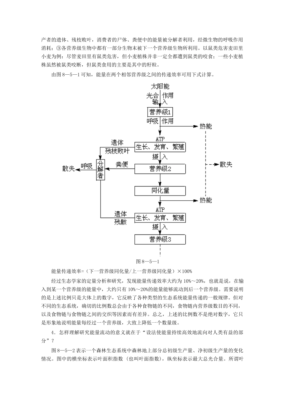 2015高中生物 第5章 第2节 生态系统的能量流动教材分析与导入设计素材 新人教版必修3_第3页