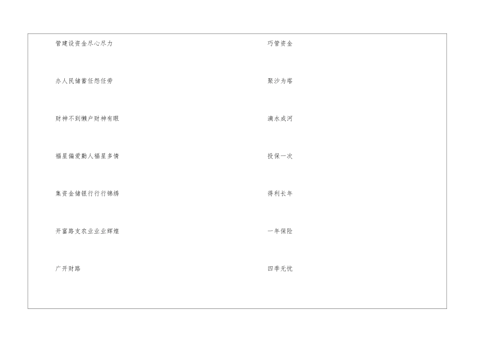 银行春联大全2024_第3页