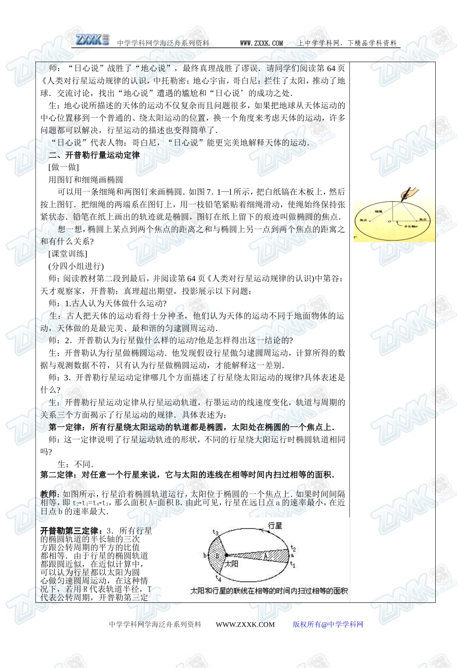 7.1行星的运动_第3页