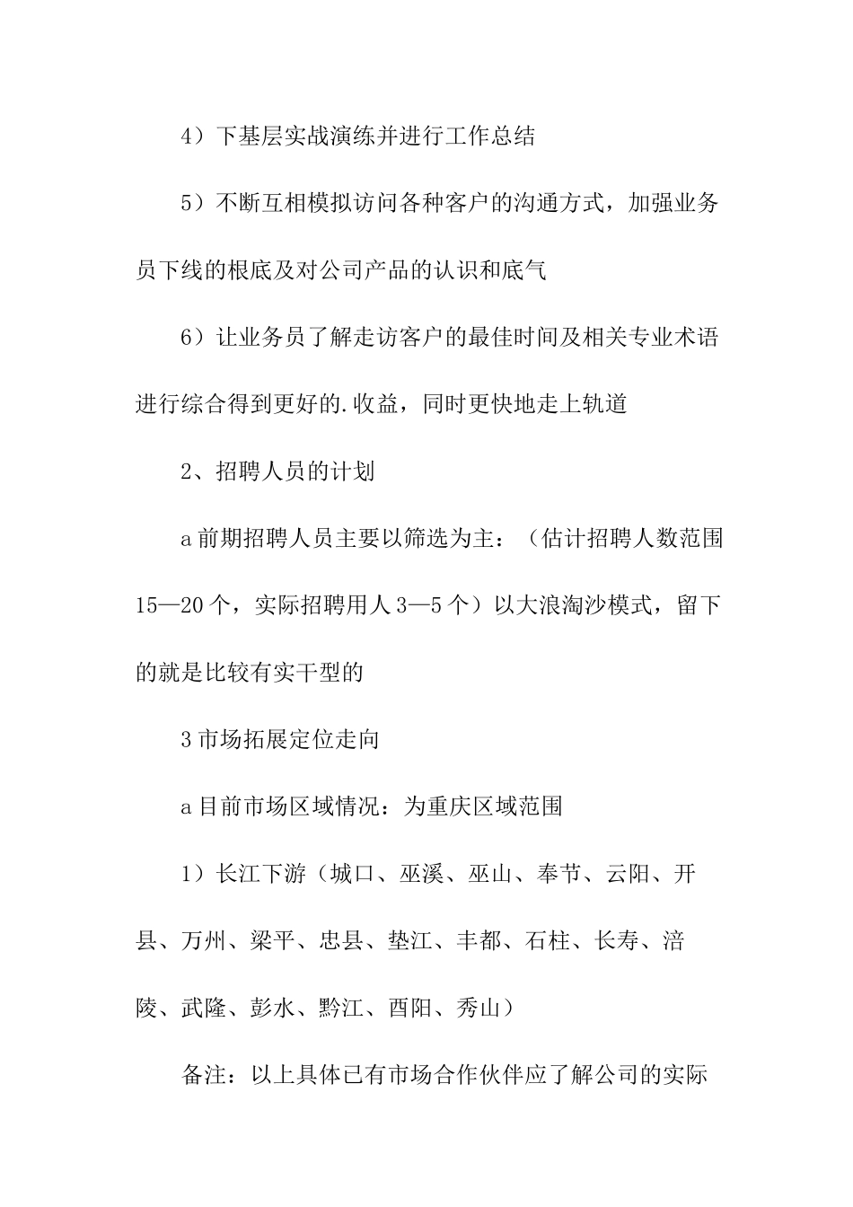 销售主管年度的工作计划_第3页