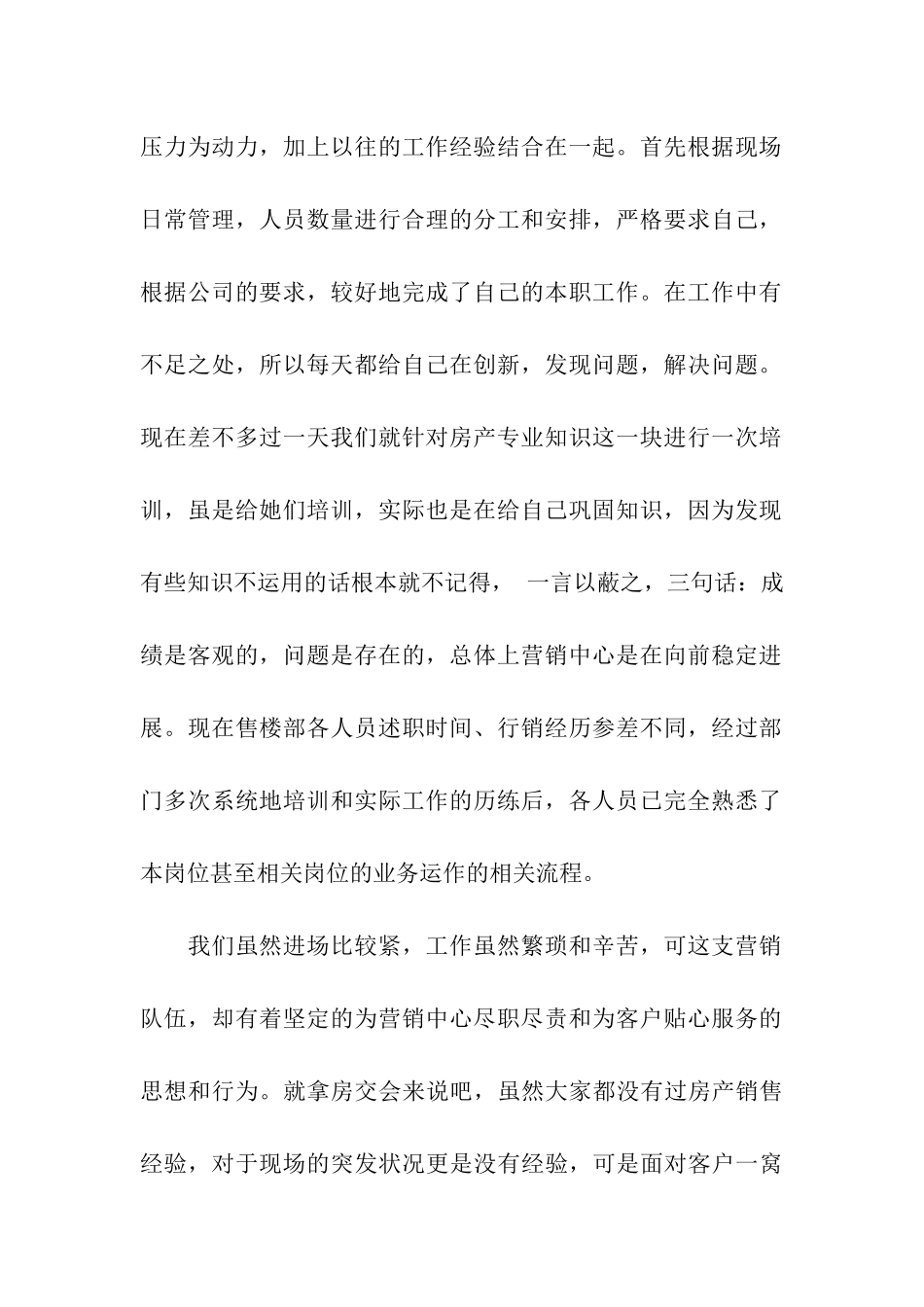 销售主管述职报告_第2页