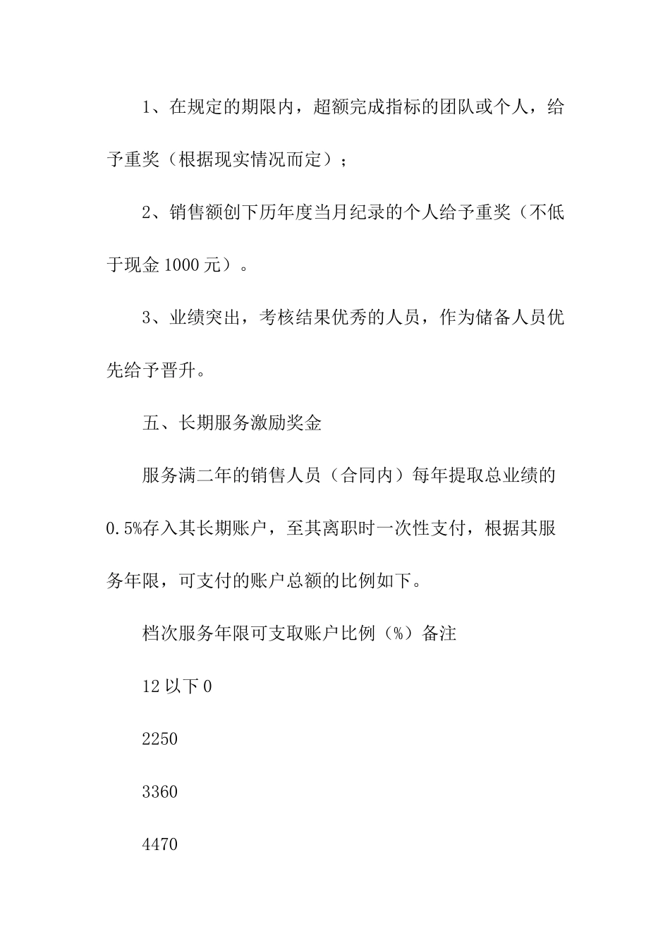 销售公司员工激励方案_第3页