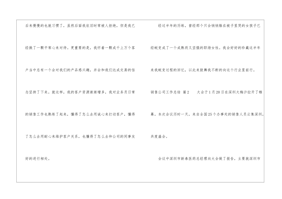 销售公司工作总结锦集4篇_第3页