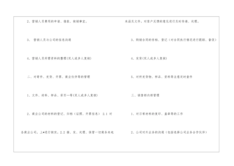 销售内勤年度工作计划_第2页
