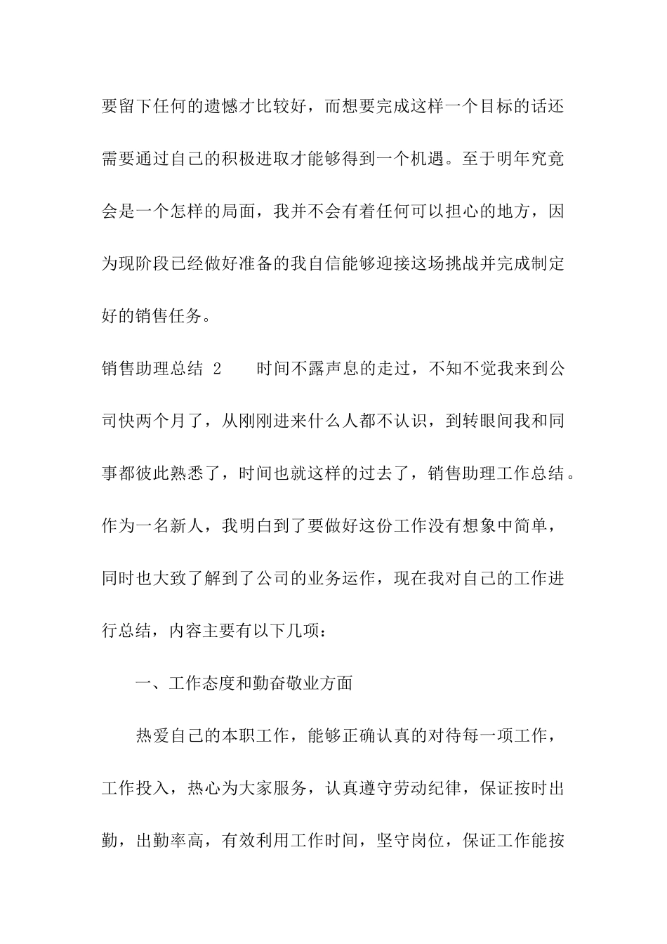 销售助理总结-_第3页