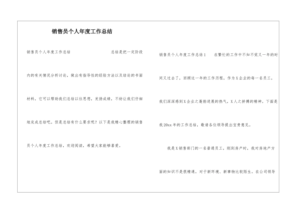 销售员个人年度工作总结_第1页