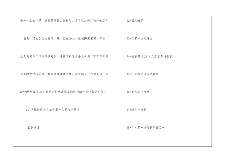 销售员周工作计划_第2页