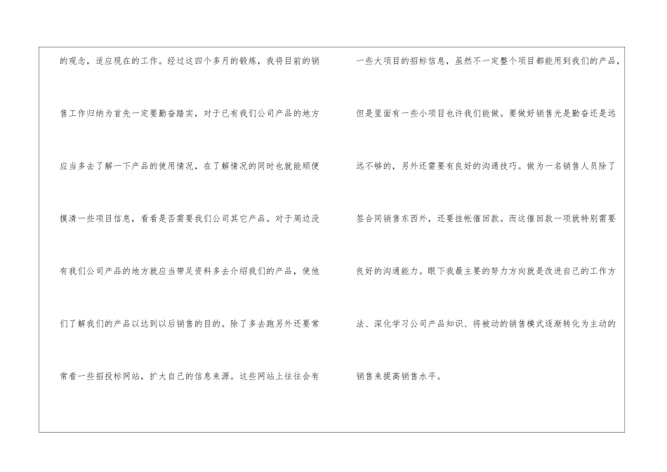 销售员的工作总结_第3页